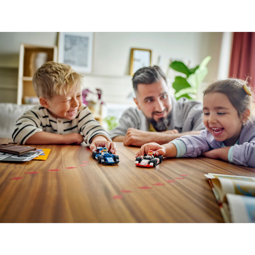 Juego Lego 92 Piezas Coches De F1 Para Niños