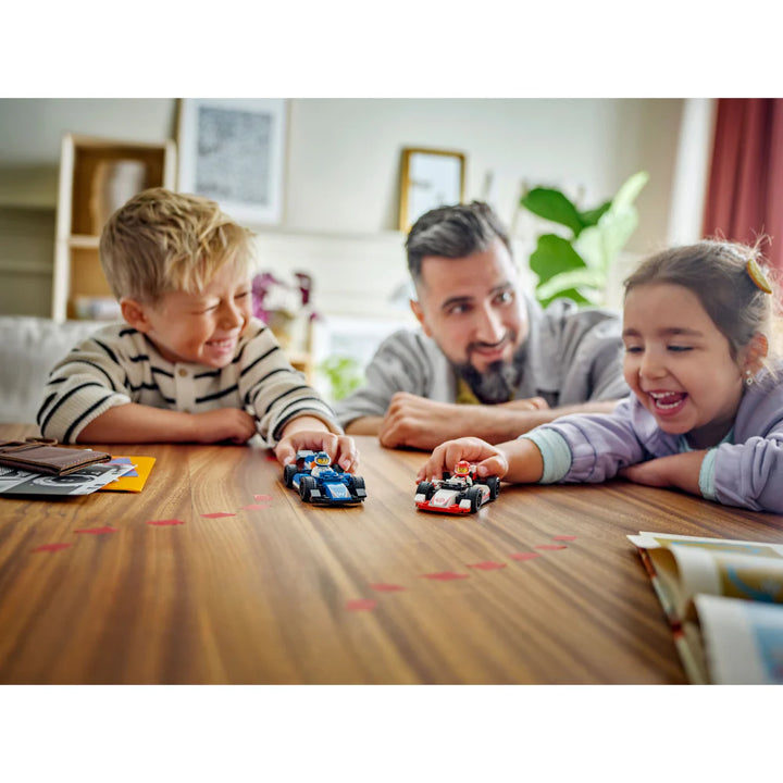 Juego Lego 92 Piezas Coches De F1 Para Niños