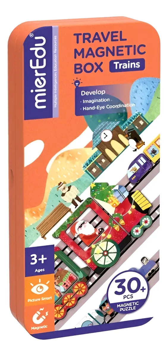 Juego trenes Magnéticos Para Niños