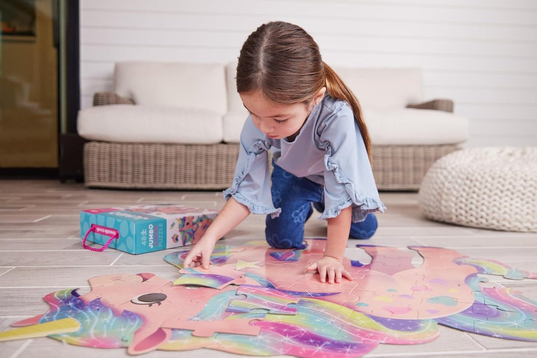 Rompecabezas Jumbo Unicornio 48 Piezas Para Niños