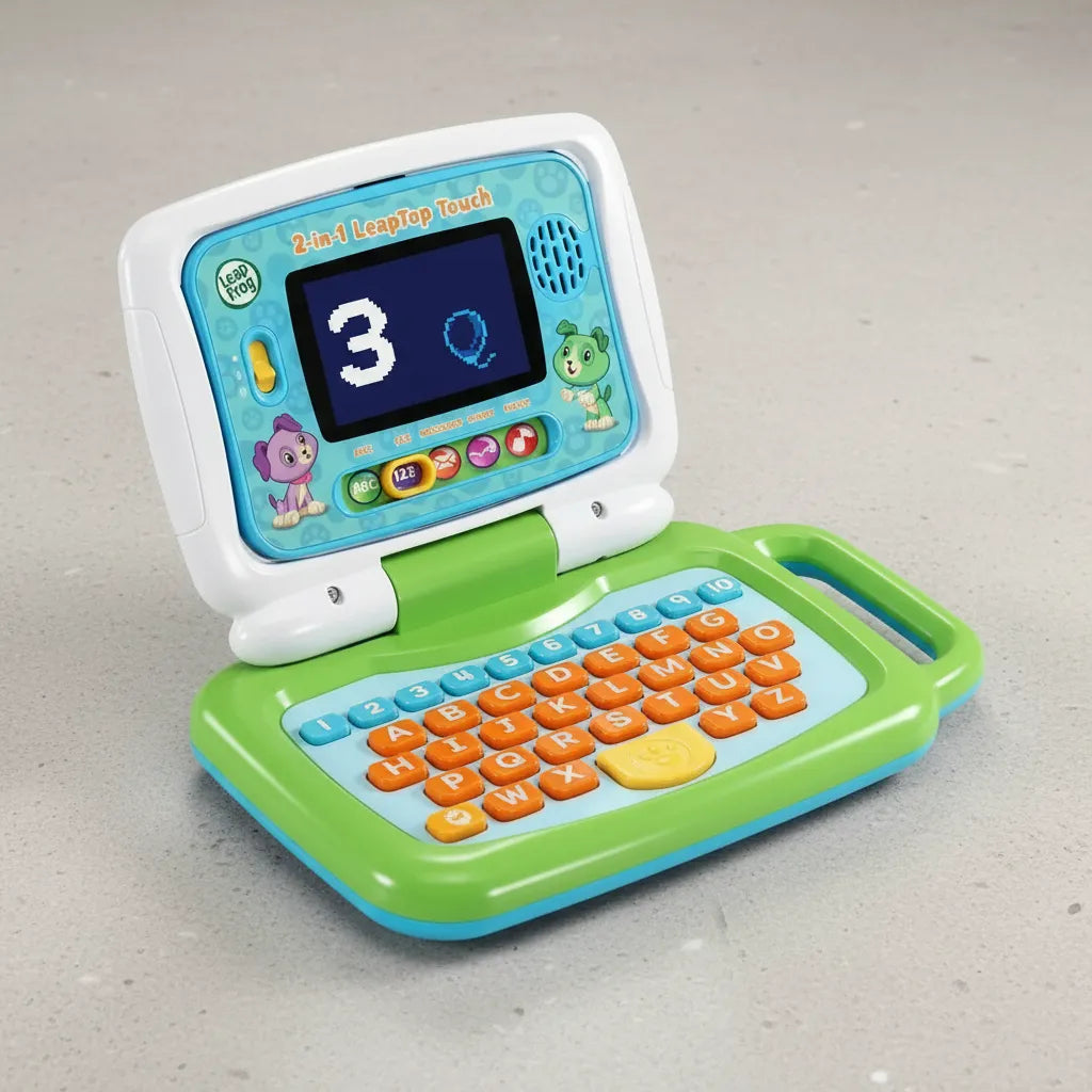 Juguete Laptop 2 En 1 Pantalla Táctil Para Niños