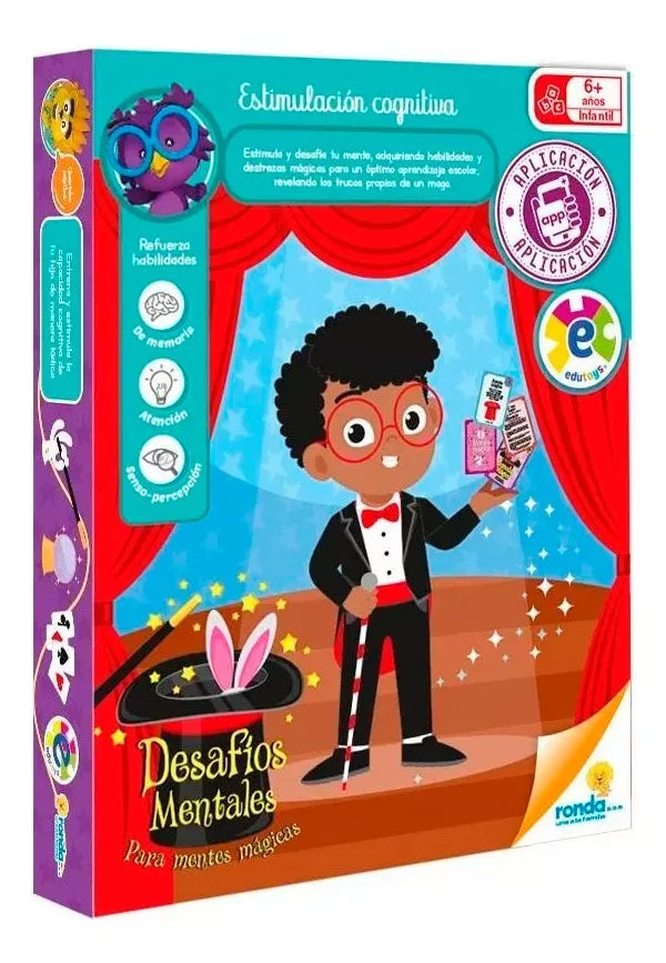 Juego De Mesa Desafíos Mentales Niños