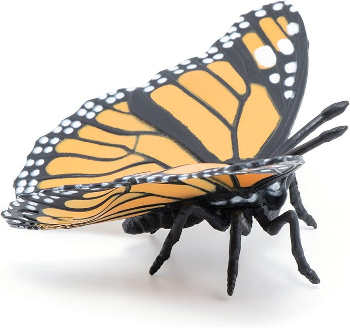 Figura Mariposa Monarca Pintada A Mano Papo