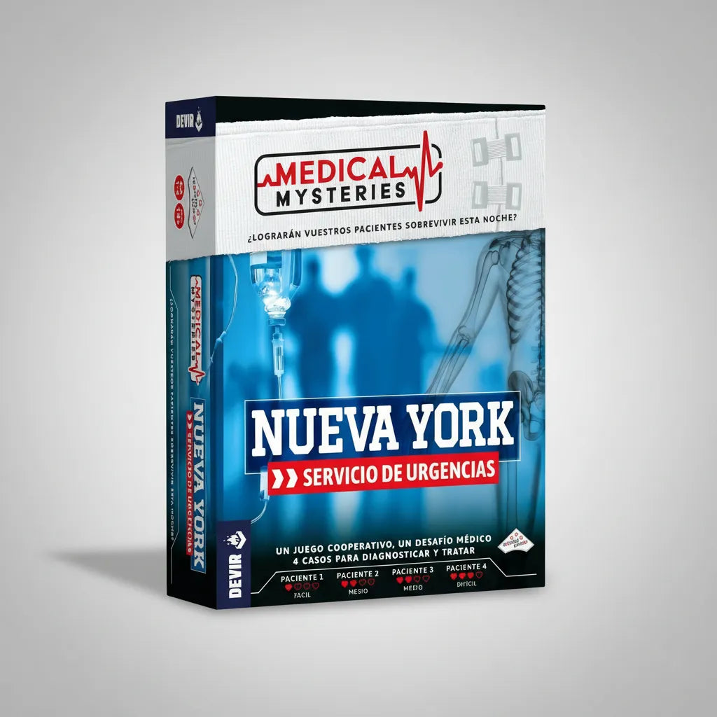 Juego De Mesa Medical Mysteries Nueva York Adultos