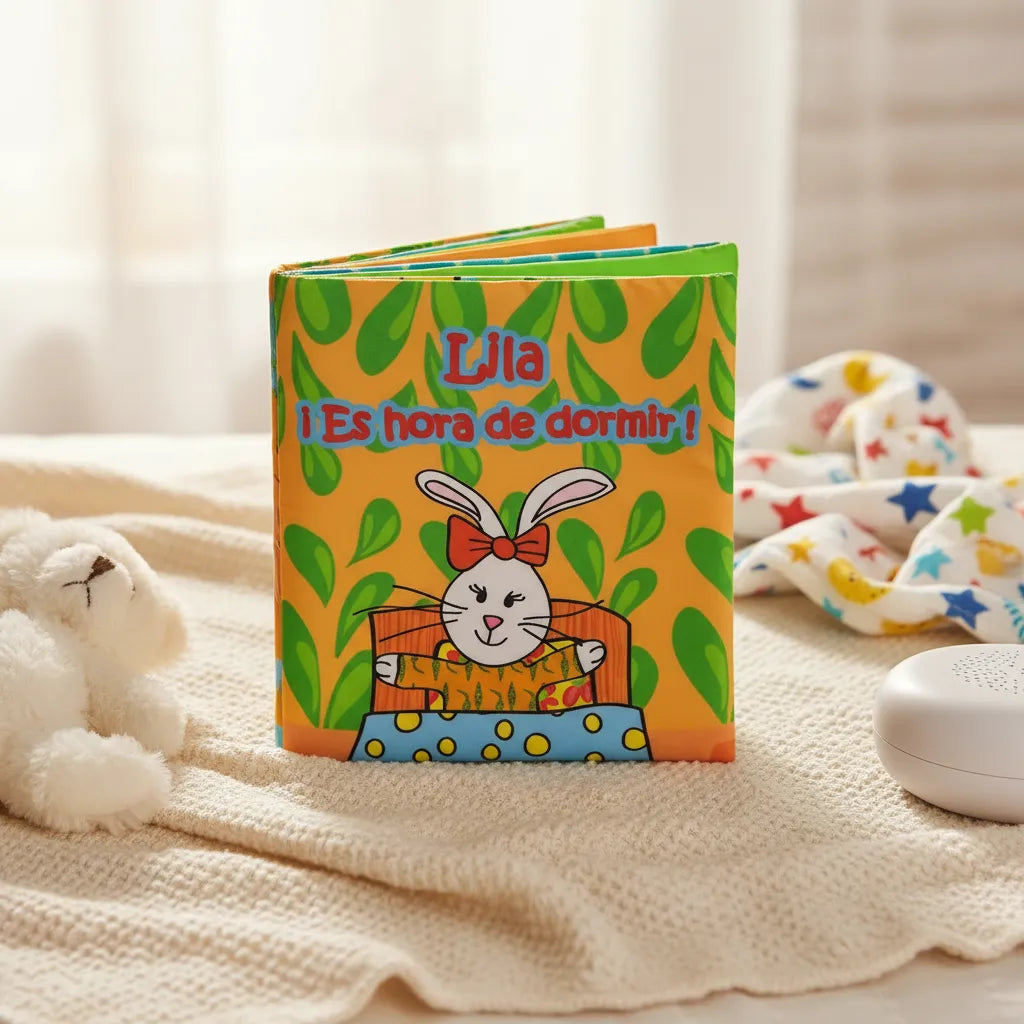 Libro De Tela Para Bebe Hora De Dormir