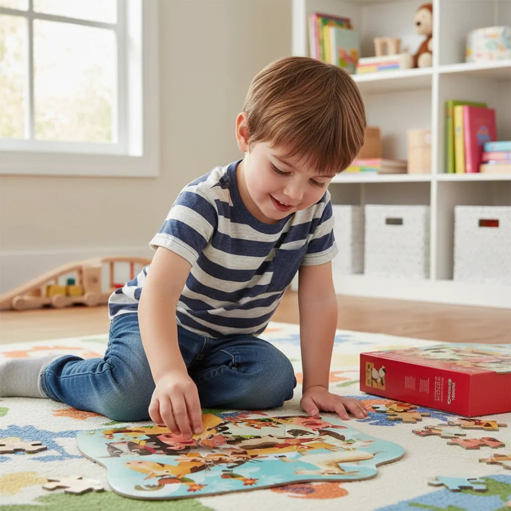 Rompecabezas La Granja 36 Piezas Para Niños