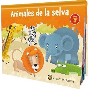 Libro Infantil Pop up Animales De La Selva