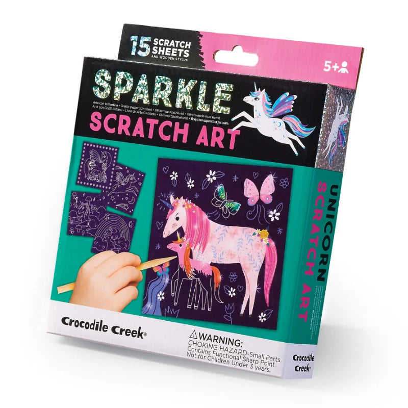 Juego Creativo Sparkle Scratch Art Para Niñas