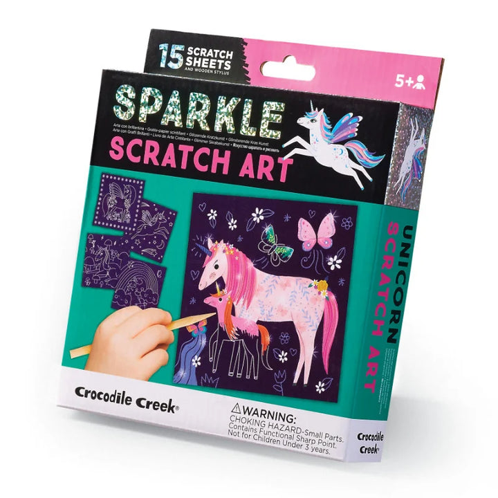 Juego Creativo Sparkle Scratch Art Para Niñas