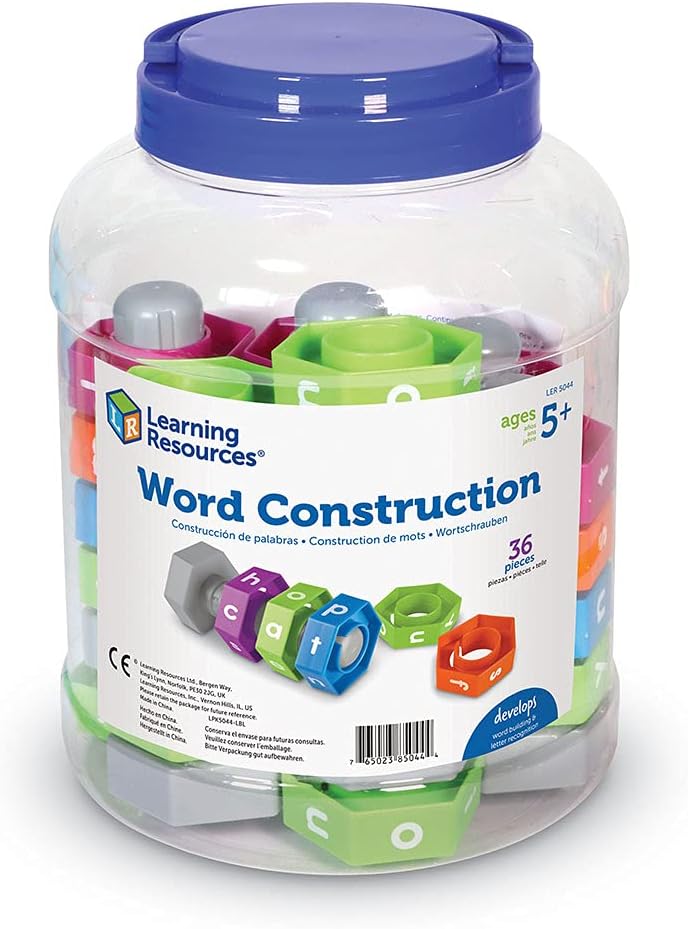 Juego Construcción De Palabras Montessori