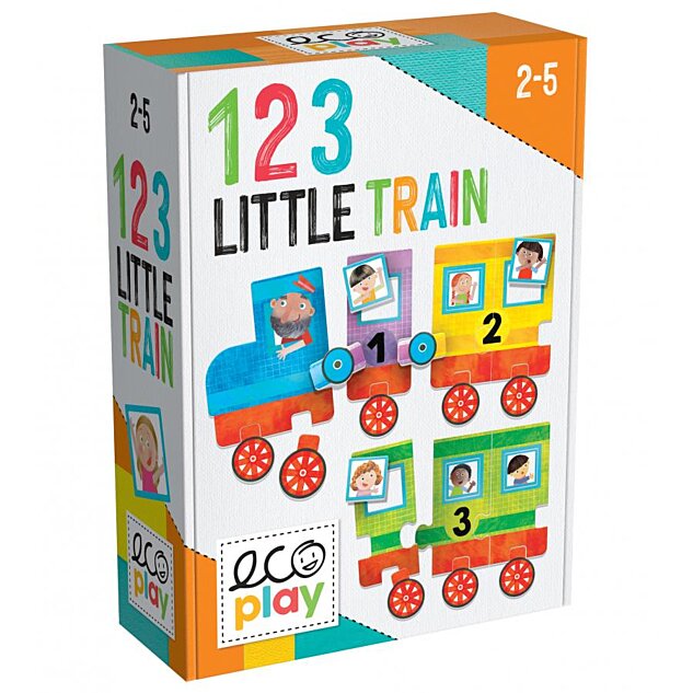 Rompecabezas Tren Para Aprender 123 Para Niños