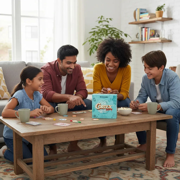 Juego De Mesa Cortex Challenge Estrategia Para Niños Adultos