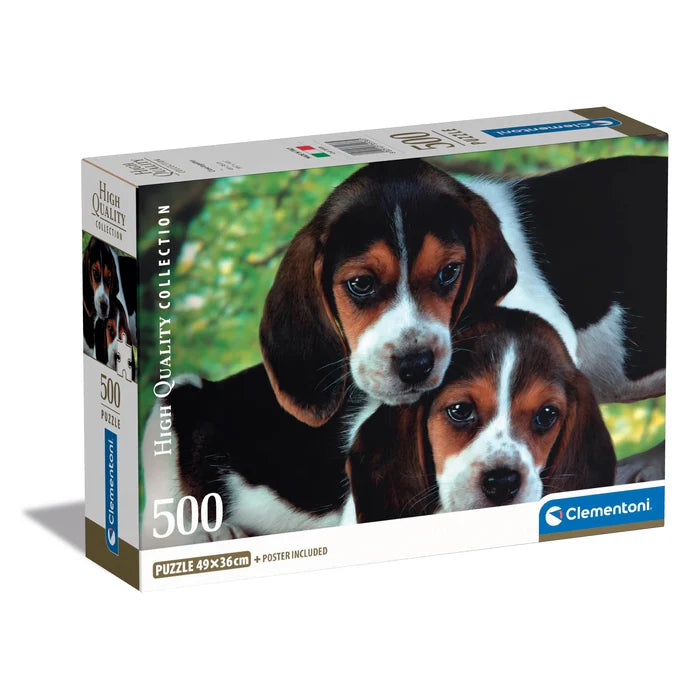 Rompecabezas 500 Piezas Cachorros Clementoni Adultos