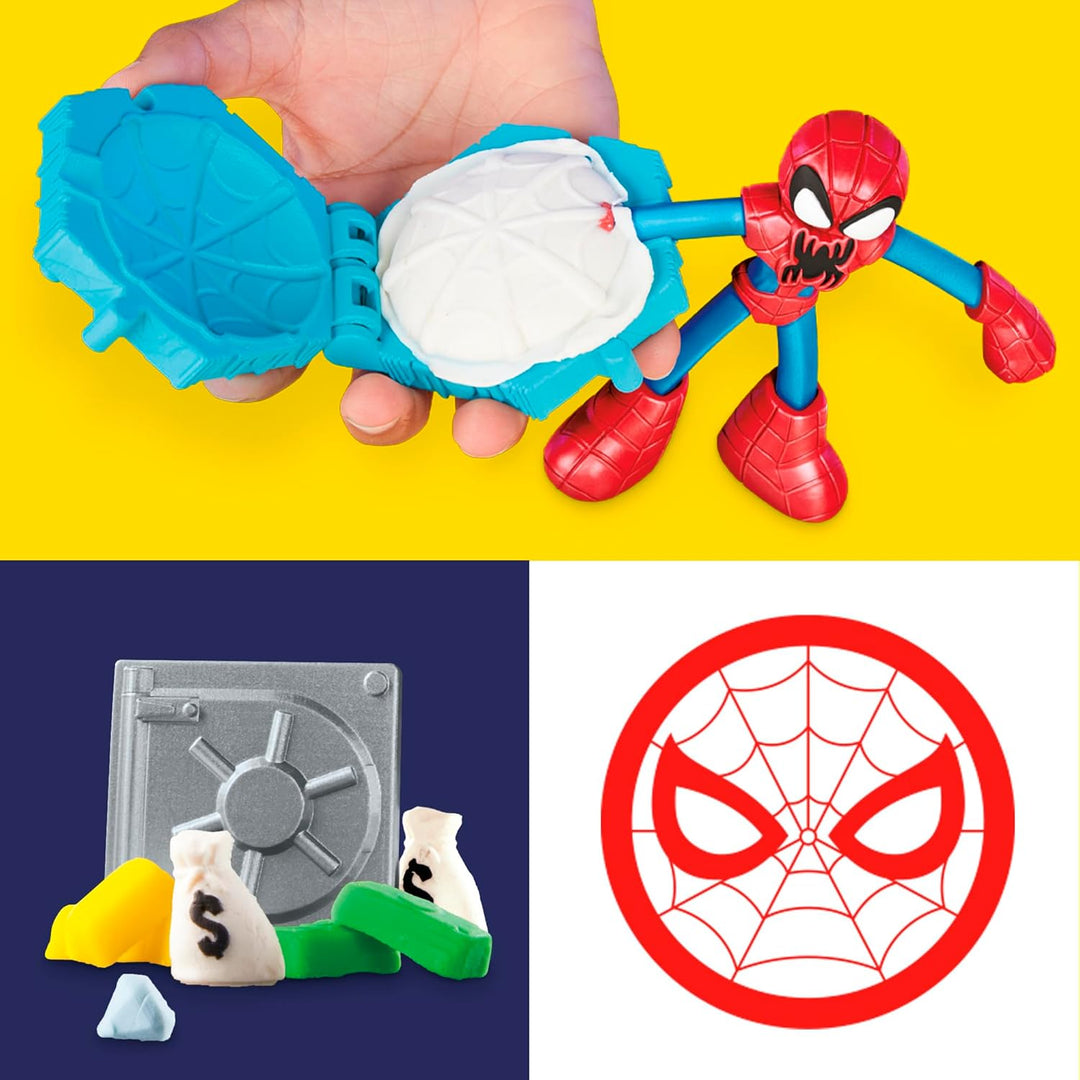 Juguete Play-doh Spider-man Batalla Para Niños