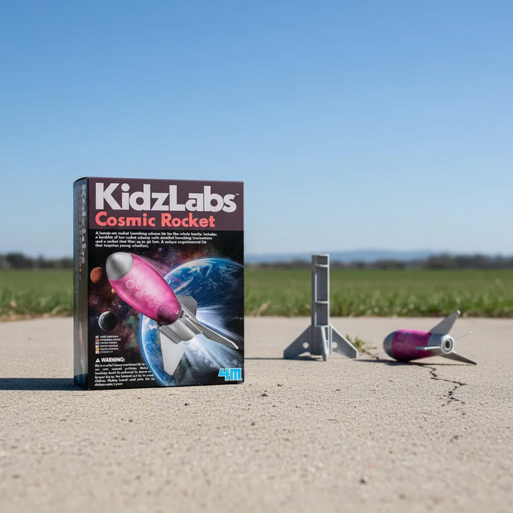 Juego Experimento Cohete Espacial Para Niños