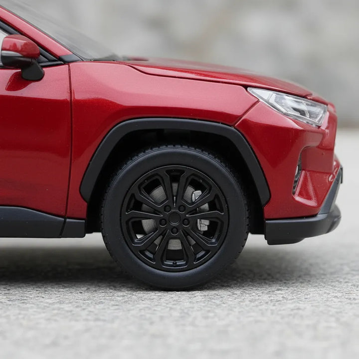 Carro Coleccionable A Escala 1/36 Toyota Rav4 2022 Rojo