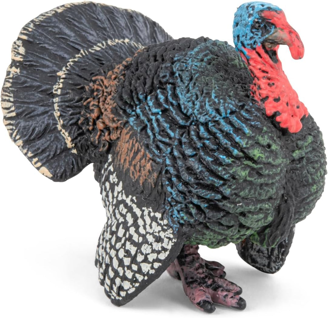 Figura Coleccionable Pavo Pintada A Mano Papo
