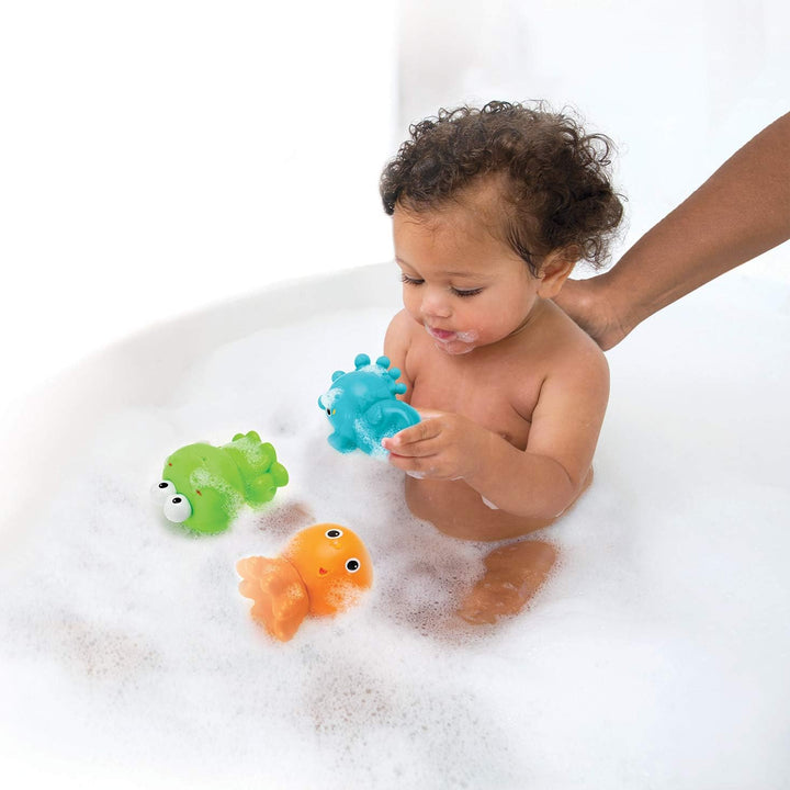 Set Juguete De Baño Bebés Animales Marinos