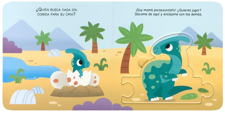 Juego Didáctico Dinosaurios Para Niños