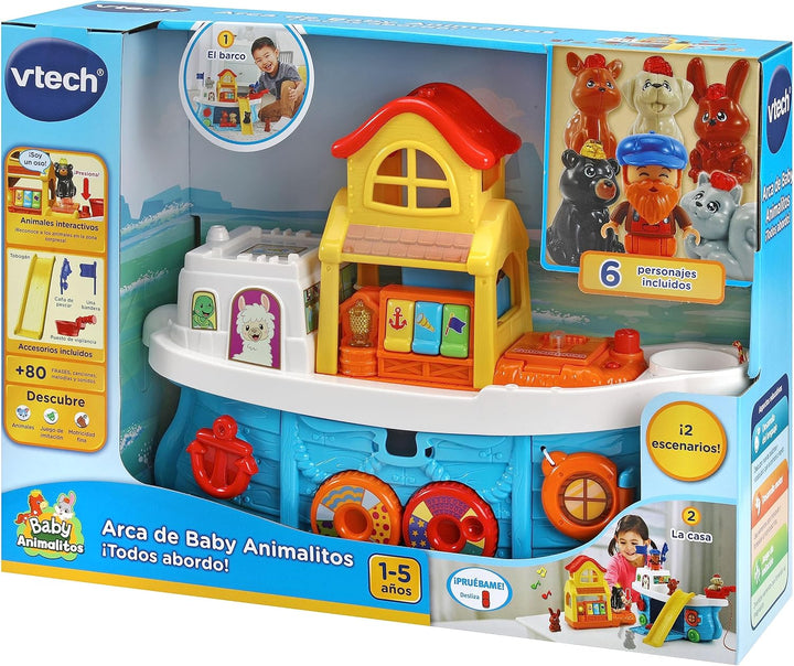 Juguete Arca Baby Animalitos Para Bebés