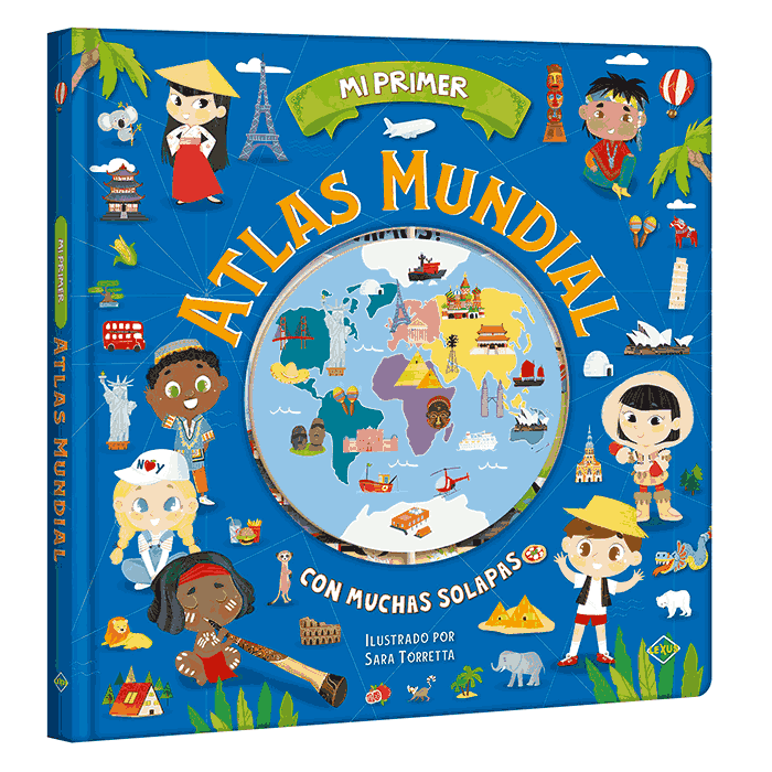Libro Mi Primer Atlas Mundial Niños