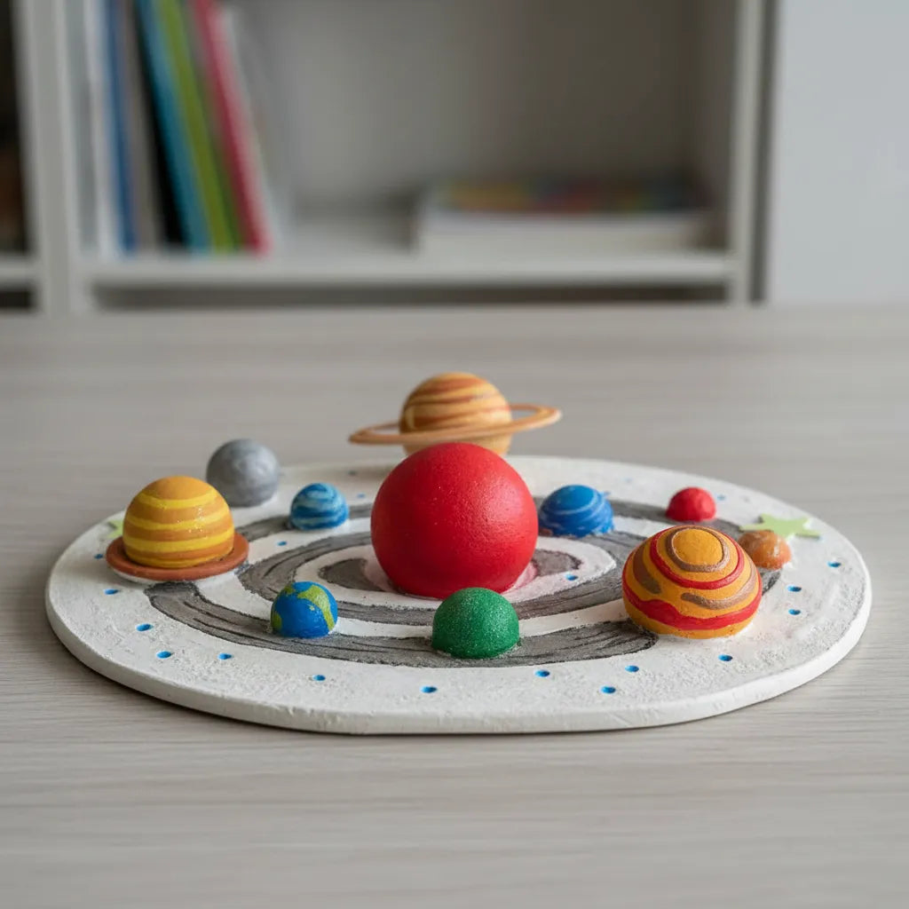 Juego Didáctico De Ciencia Sistema Solar Para Niños