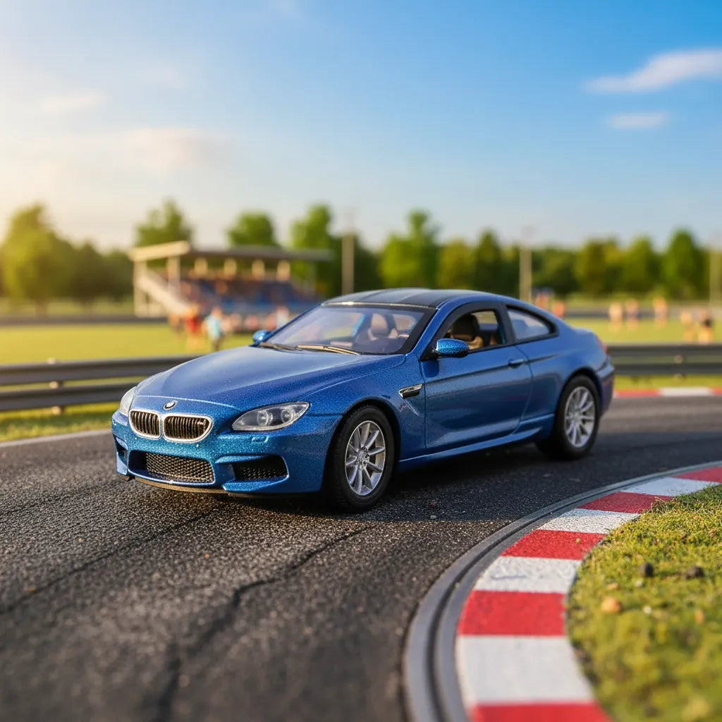 Carro Escala Coleccionable Bmw M6 Azul