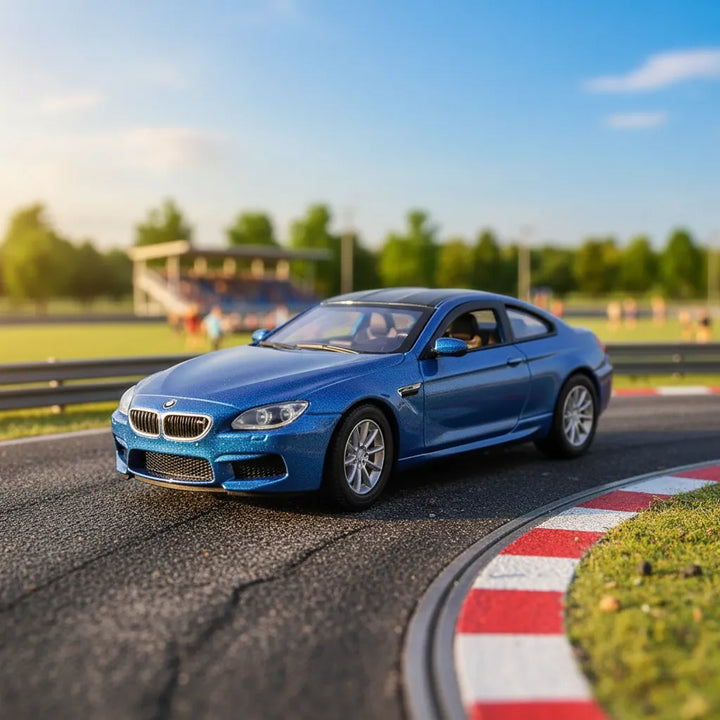 Carro Escala Coleccionable Bmw M6 Azul