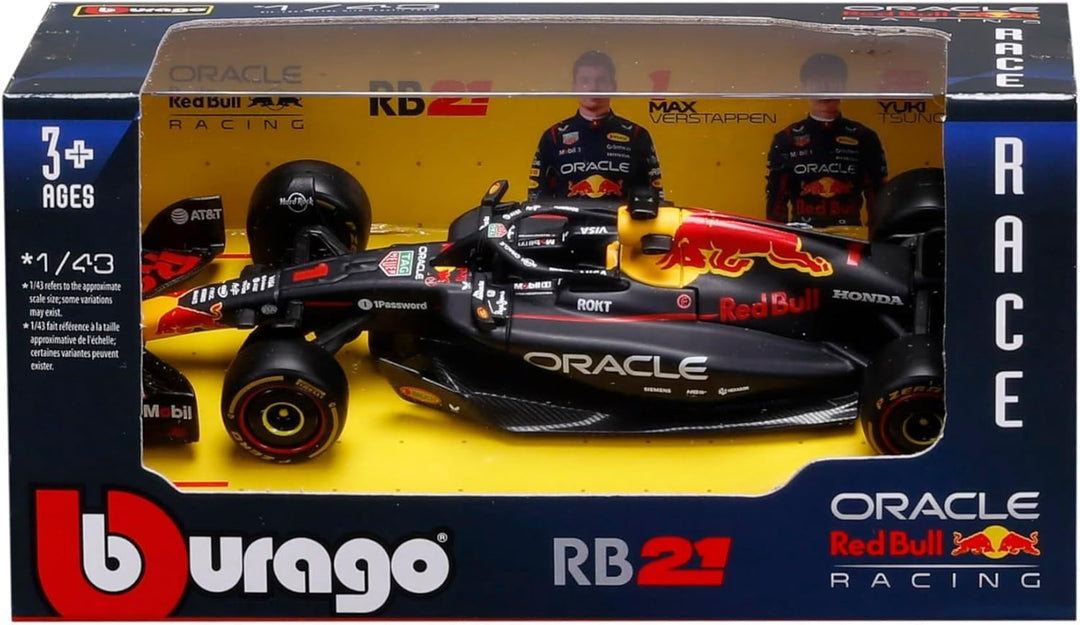 Carro Escala 1/43 Race Formula Red Bull Rb21
