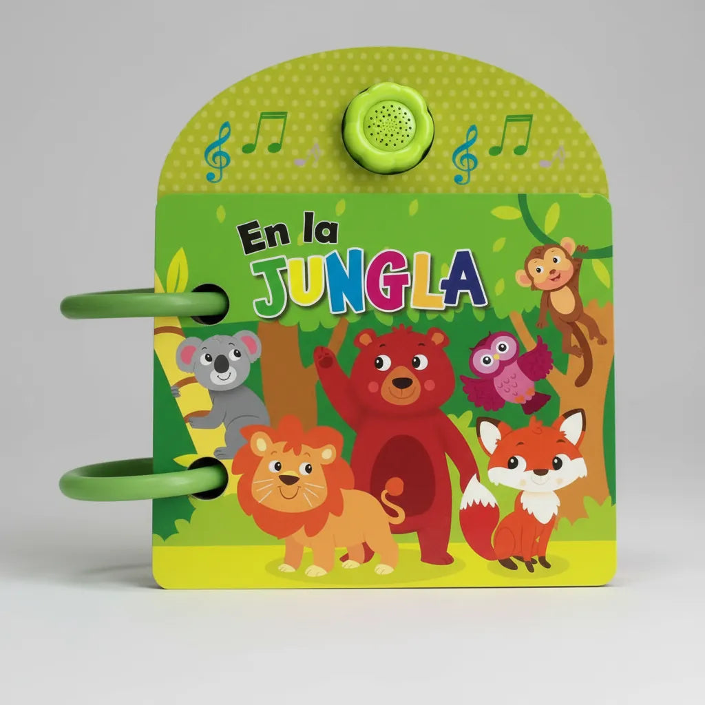 Libros Infantil En La jungla Sensorial Niños