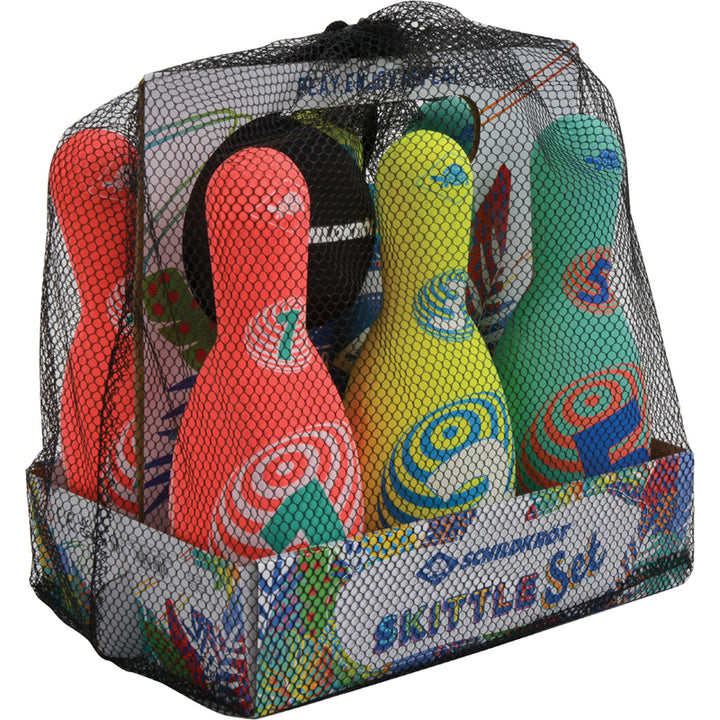 Juego De Bolos Didáctico Con Colores Para Niños