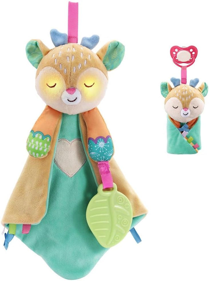 Peluche Cervatilla Con Luz Y Chupete Para Bebés