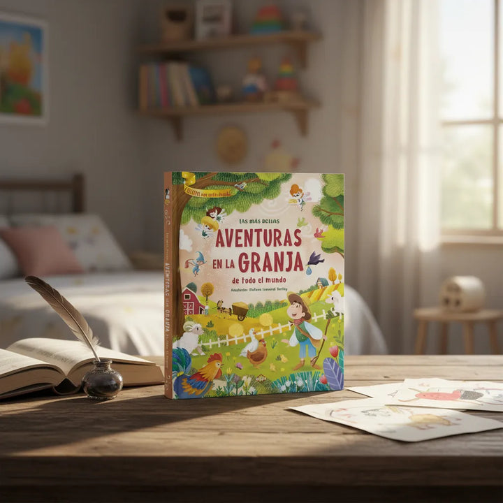 Libro Aventuras En La Granja Para Niños