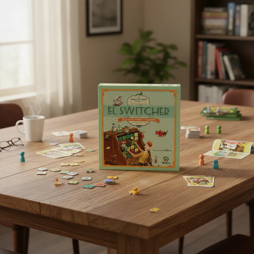 Juego De Mesa El Switcher Estrategia Para Niños Y Adultos