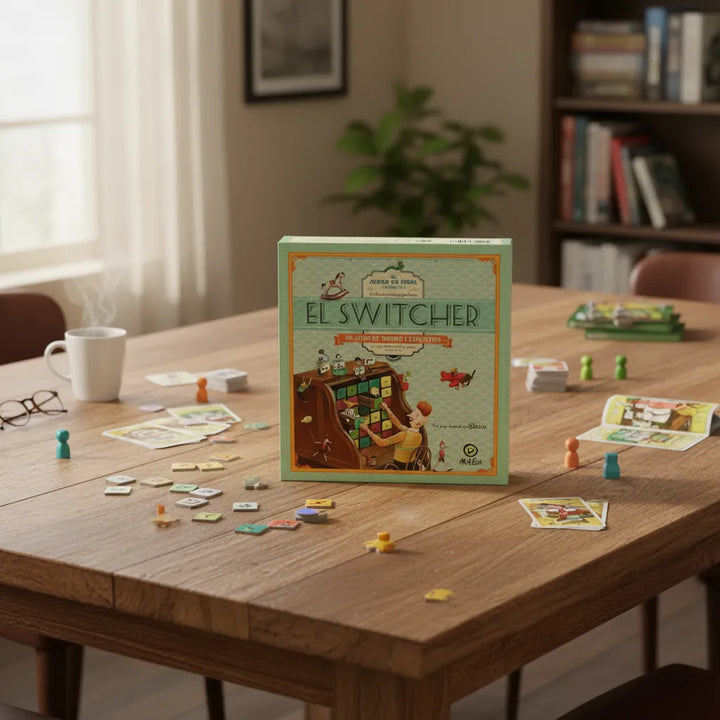 Juego De Mesa El Switcher Estrategia Para Niños Y Adultos