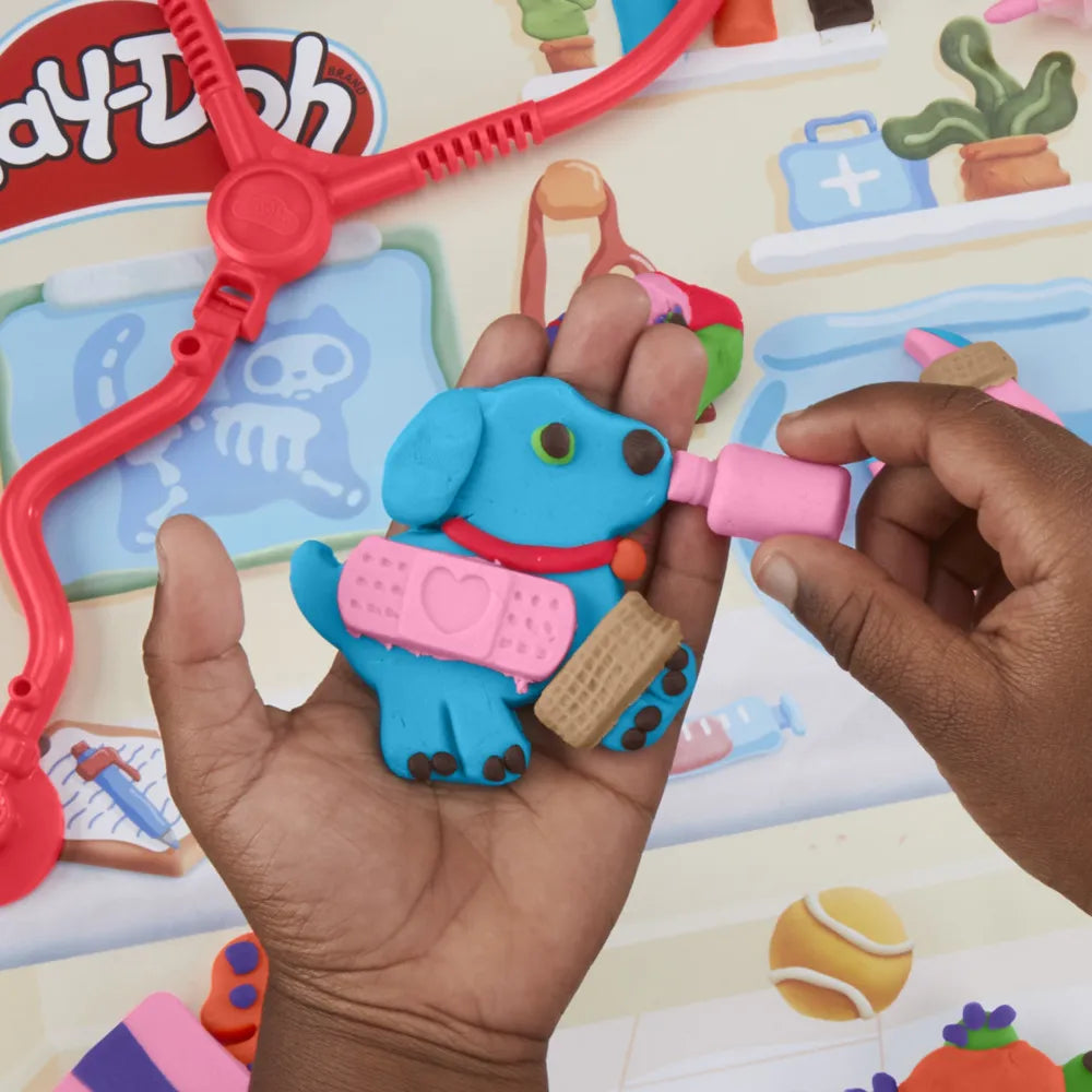 Juguete Play-doh Set Veterinario Para Niños