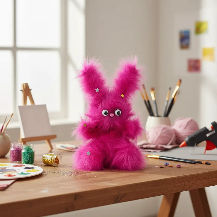 Juego Molde Para Manualidades Conejo Loco Para Niños