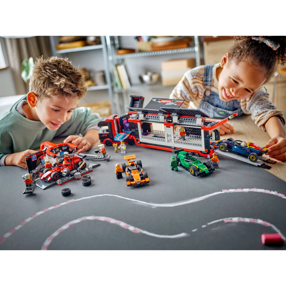 Juego Lego 86 Piezas Formula 1 Para Niños