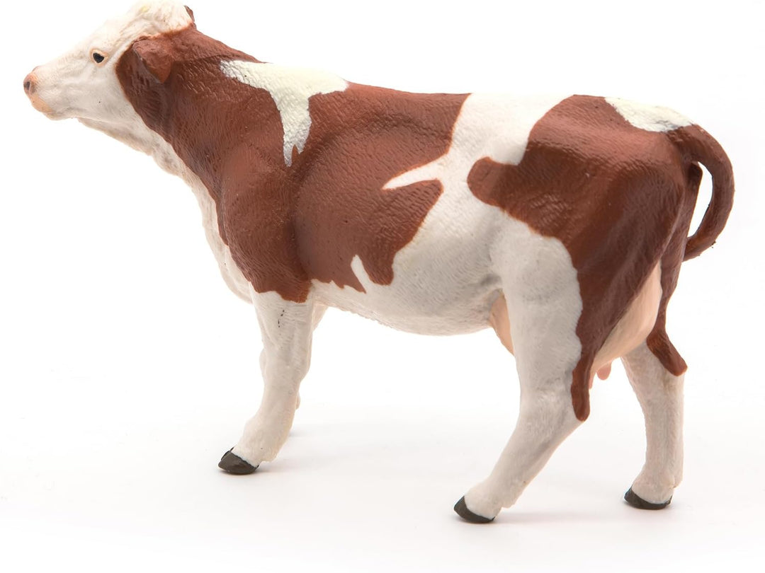 Figura Coleccionable Vaca Montbeliarde Para Niños Papo