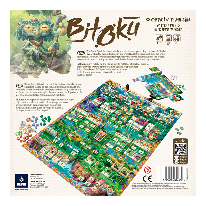 Juego De Mesa Bitoku Devir Adultos