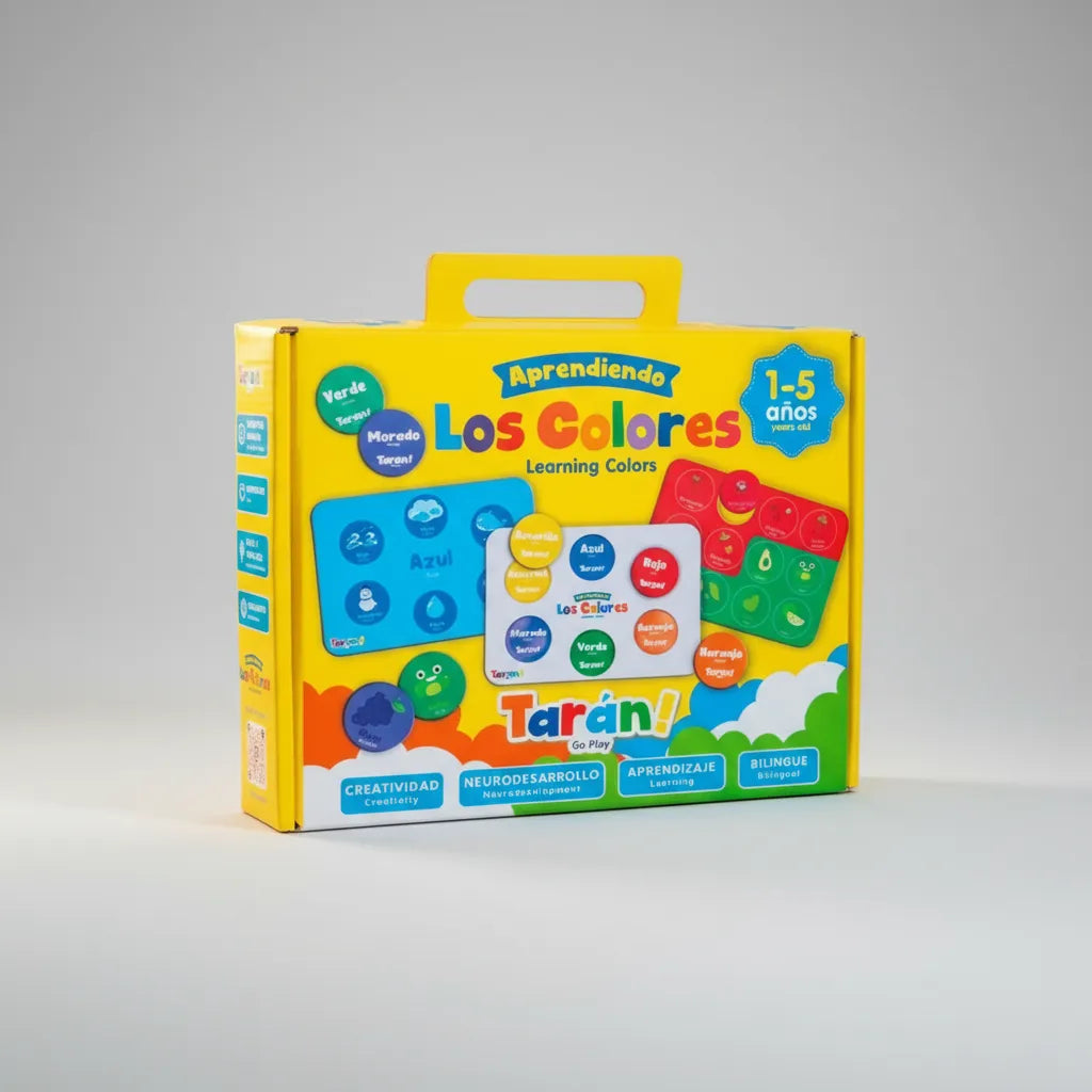 Juego Didáctico Aprendiendo Los Colores Para Niños