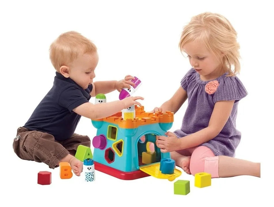 Juguete Niños Castillo Encajable Letras Y Formas