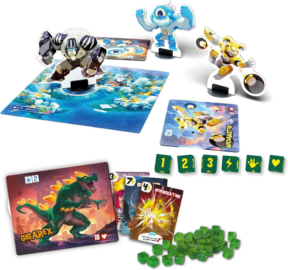 Juego De Mesa King Of Tokyo Origins Para Niños