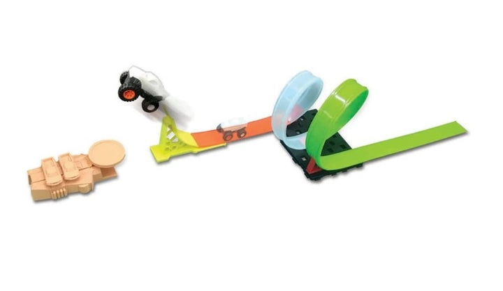 Pista De Juguete Moster Doble Giro Niños
