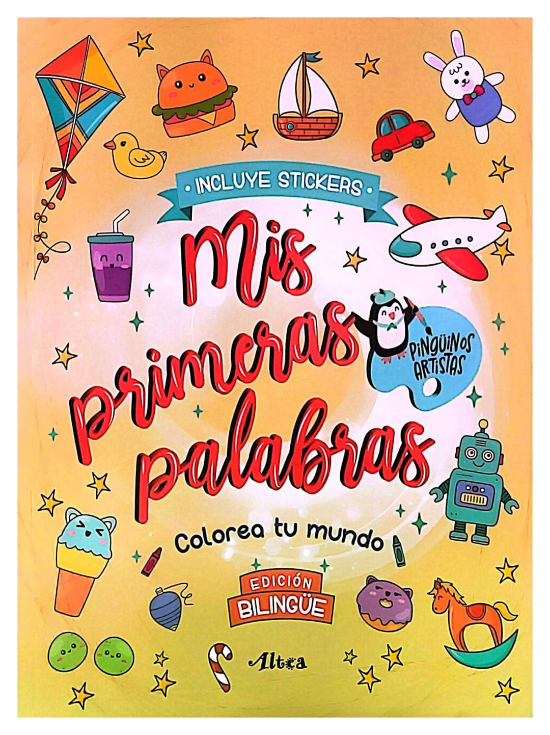 Libro Infantil Mis Primeras Palabras Bilingüe