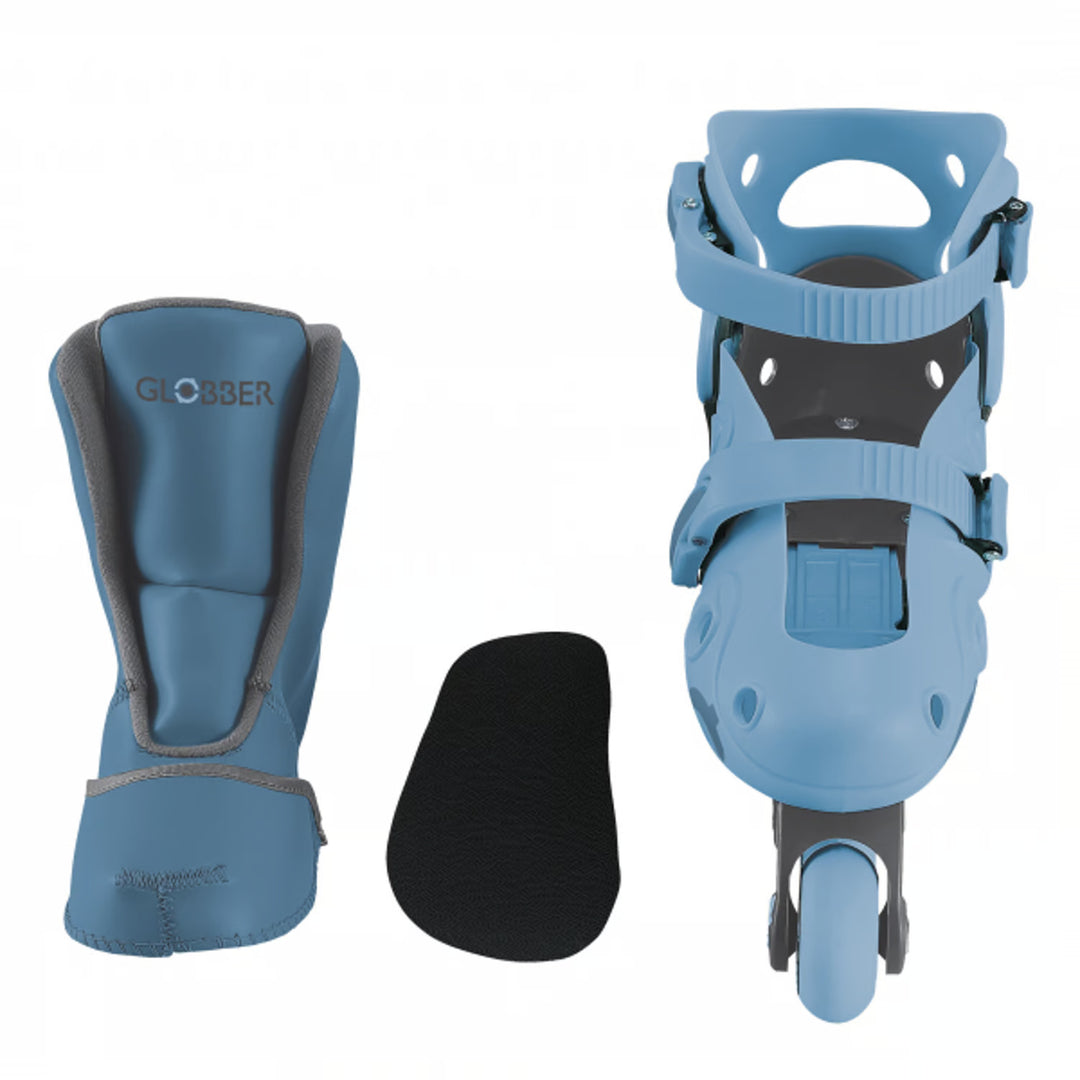 Patines En Línea 2 En 1 Azul Para Niños