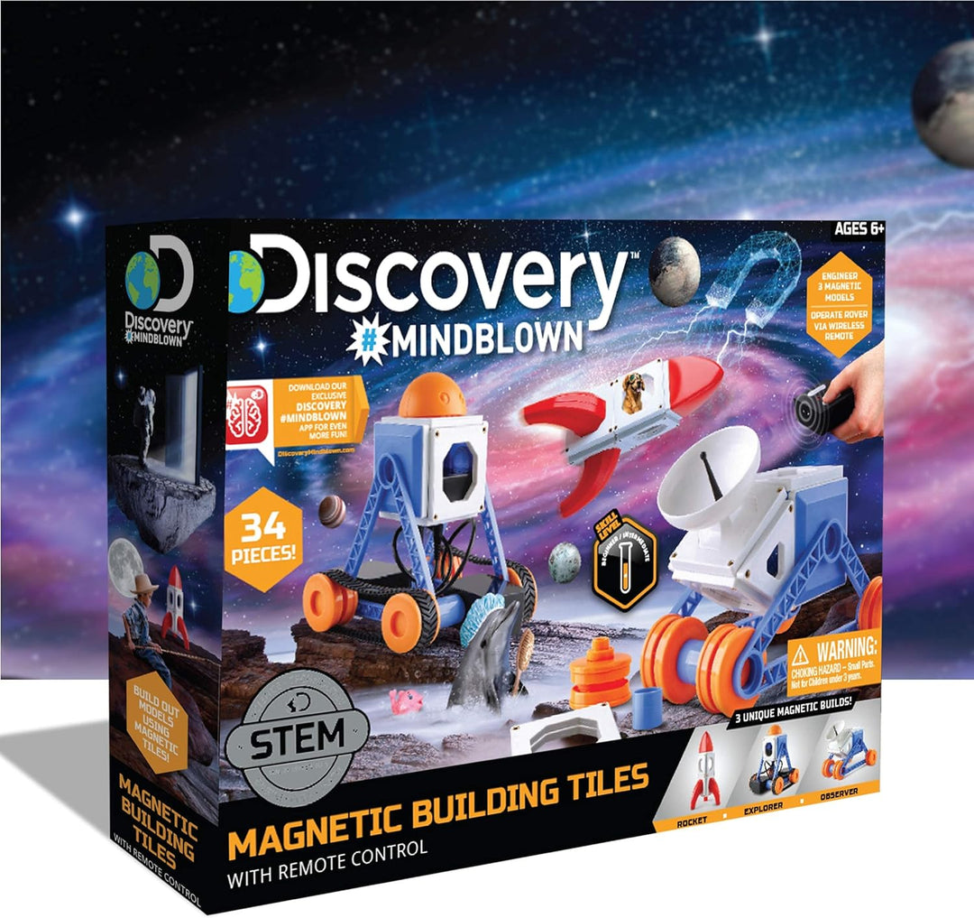 Kit Educativo De Construcción Magnética