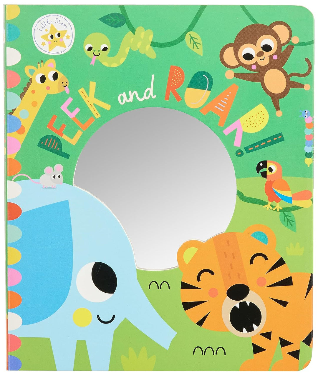 Libro Didáctico Con Espejo Exploración Infantil
