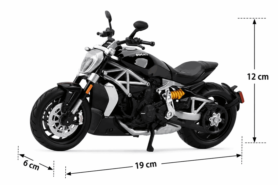 Moto Maisto 1:12 Mc Ducati X Diavel S Negro