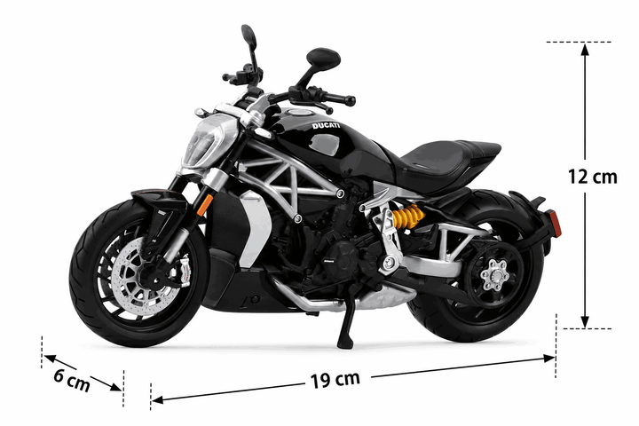 Moto Maisto 1:12 Mc Ducati X Diavel S Negro